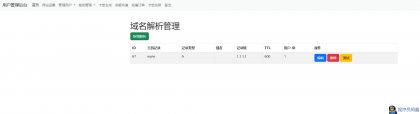 迅风DNS二级域名分发程序开心版-小Z博客